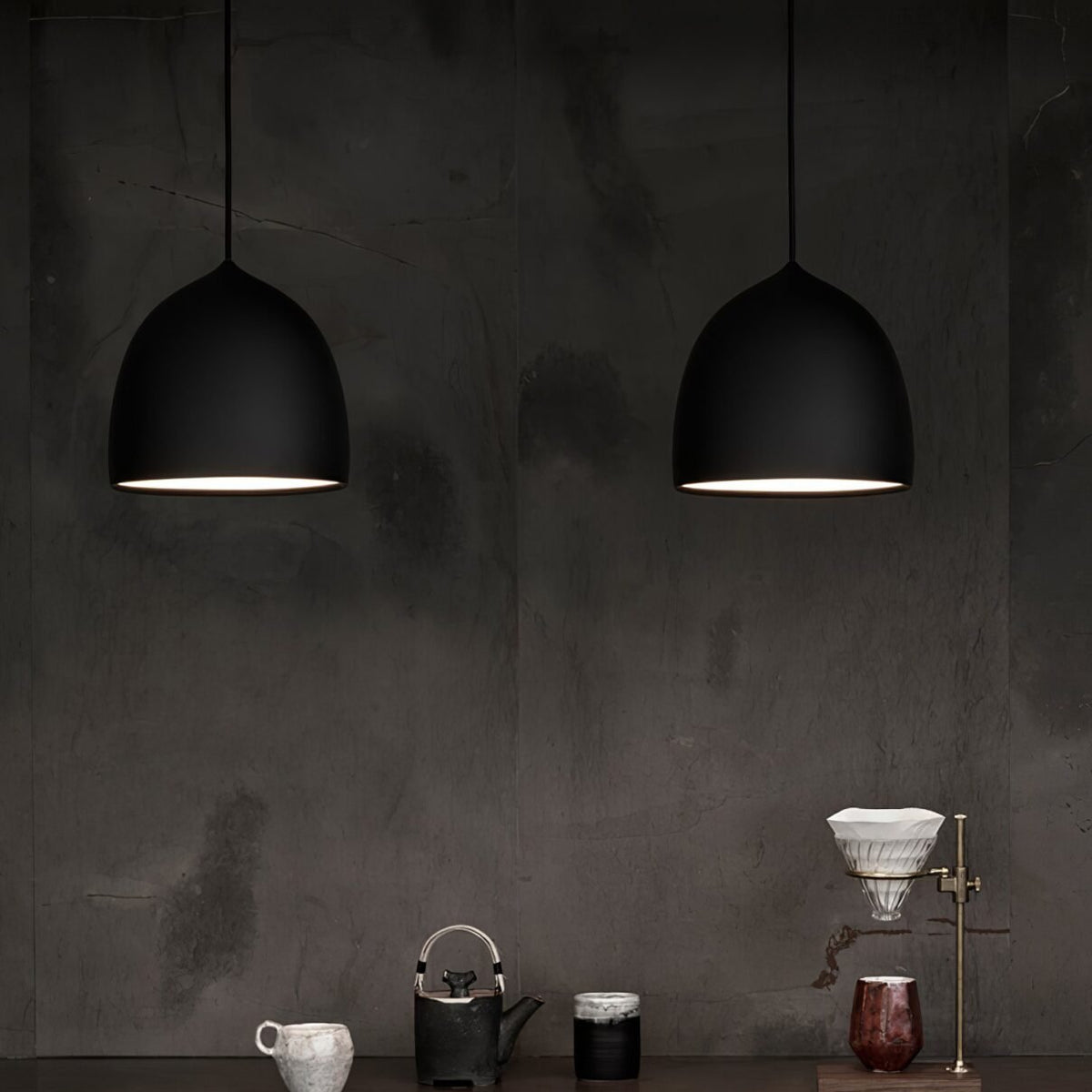 Candeeiro suspenso Nordic Suspence - Design minimalista e requintado