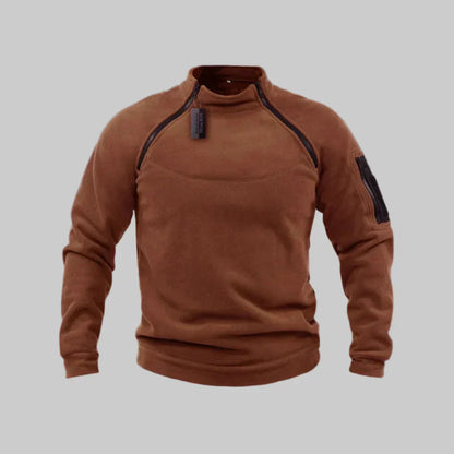 Fleece-Pullover für Herren – funktionelle Schicht für den Outdoor- und Feldeinsatz
