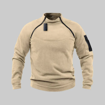 Fleece-Pullover für Herren – funktionelle Schicht für den Outdoor- und Feldeinsatz