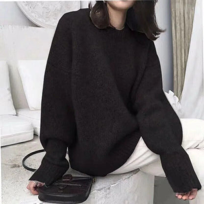 Knitted Oversized Jumper Warm and Soft for Women