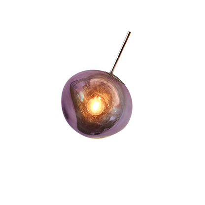 Elegante lampada a sospensione Luna in resina - design moderno