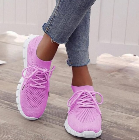 Sneakers ortopediche comode da donna, senza lacci