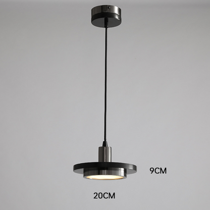 Elegant Modern Pendant Light with Marble Finish