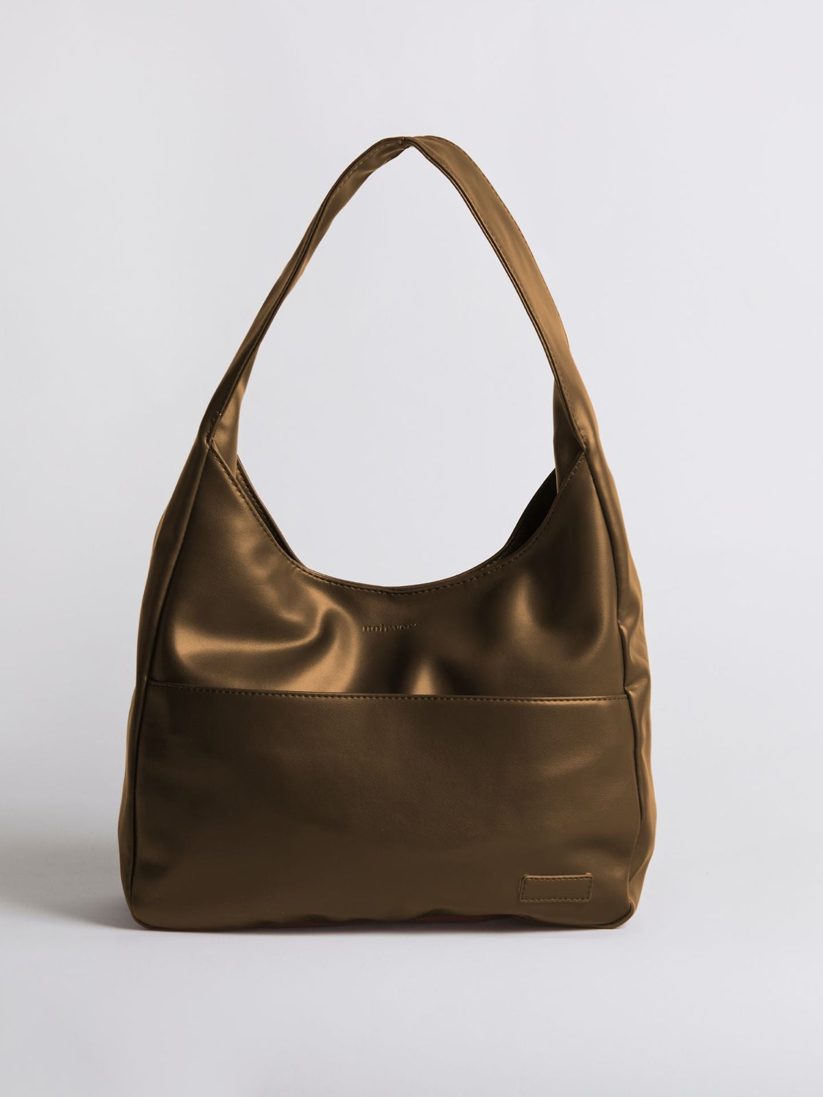 Minimalist Vegan Empty Hobo Shoulder Bag