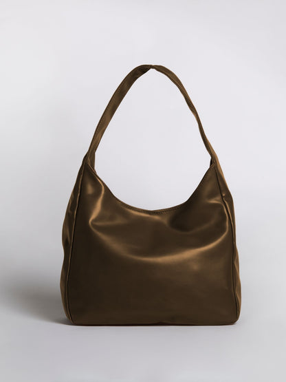 Minimalist Vegan Empty Hobo Shoulder Bag