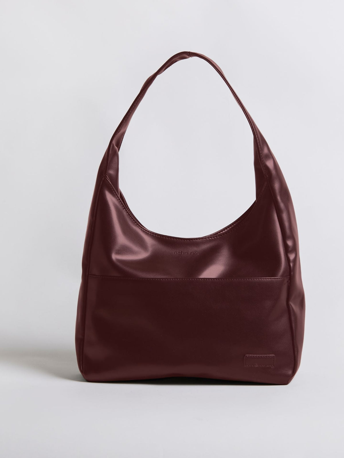 Minimalist Vegan Empty Hobo Shoulder Bag