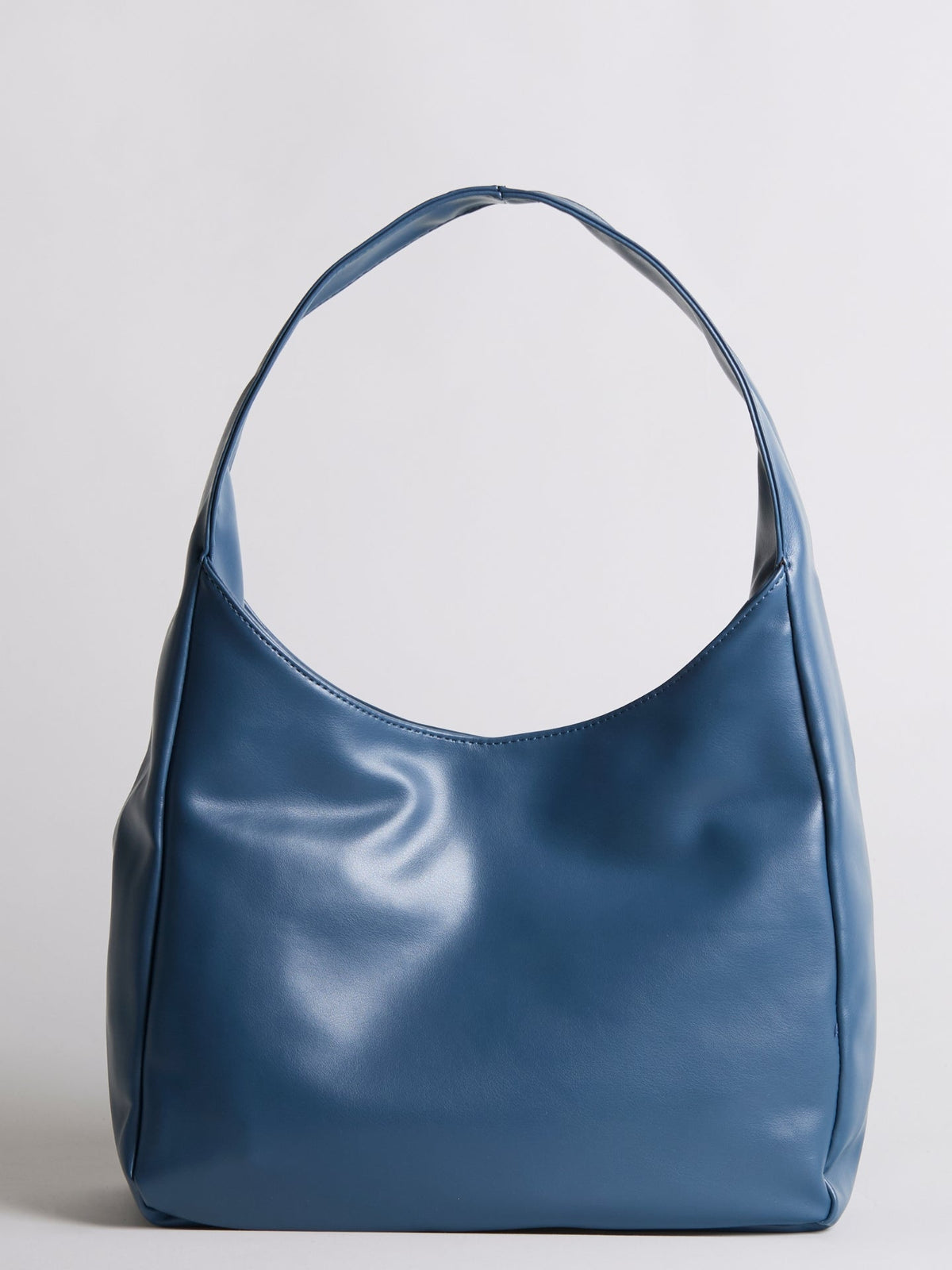 Minimalist Vegan Empty Hobo Shoulder Bag