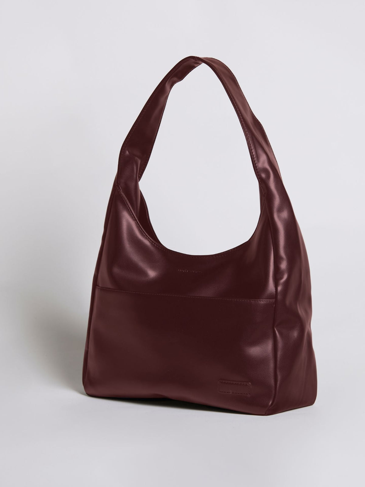 Minimalist Vegan Empty Hobo Shoulder Bag