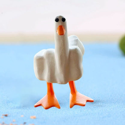 Quack Rebel | Duck Ornament Sculpture