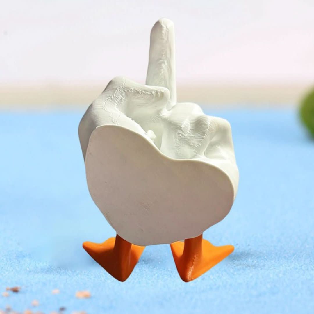 Quack Rebel | skulptura patke za ukras