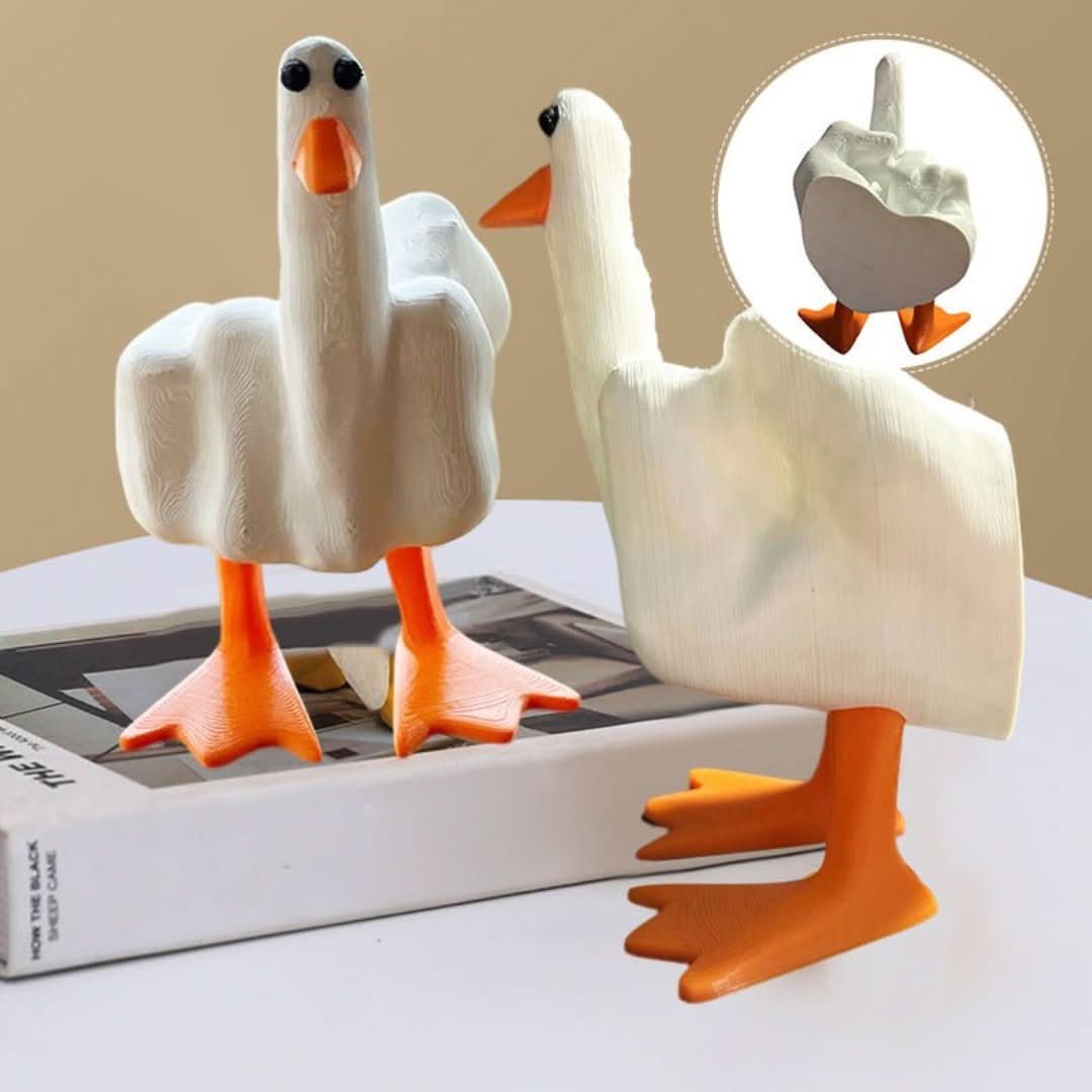 Quack Rebel | skulptura patke za ukras