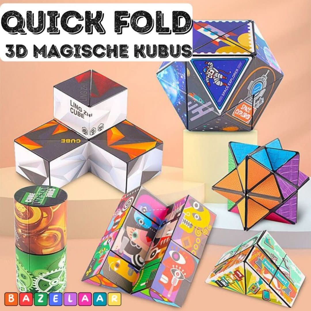 Quick Fold | Cubo magico 3D