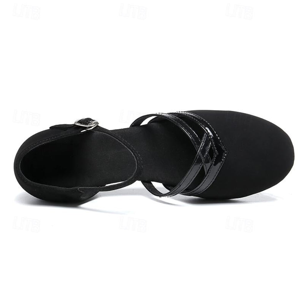 Latin American Dance Shoes for Girls on the Dance Floor