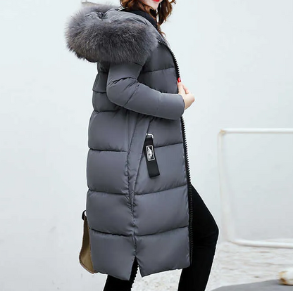 Quilted Long Winter Parka for Women - Breanna