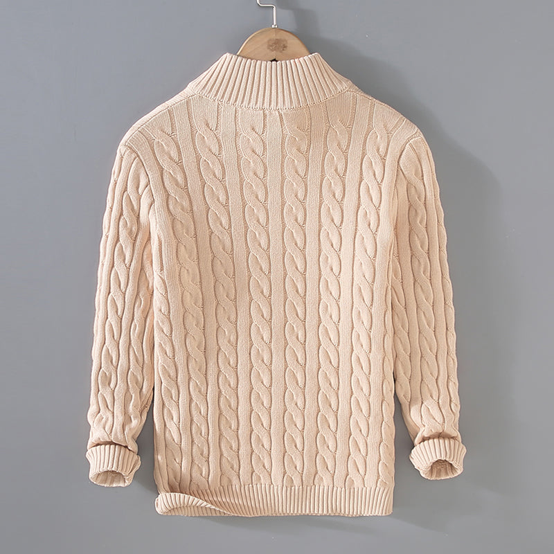Maglione da uomo in maglia - Caldo e senza tempo