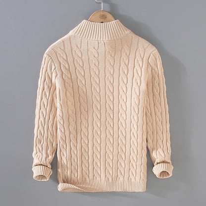 Maglione da uomo in maglia - Caldo e senza tempo