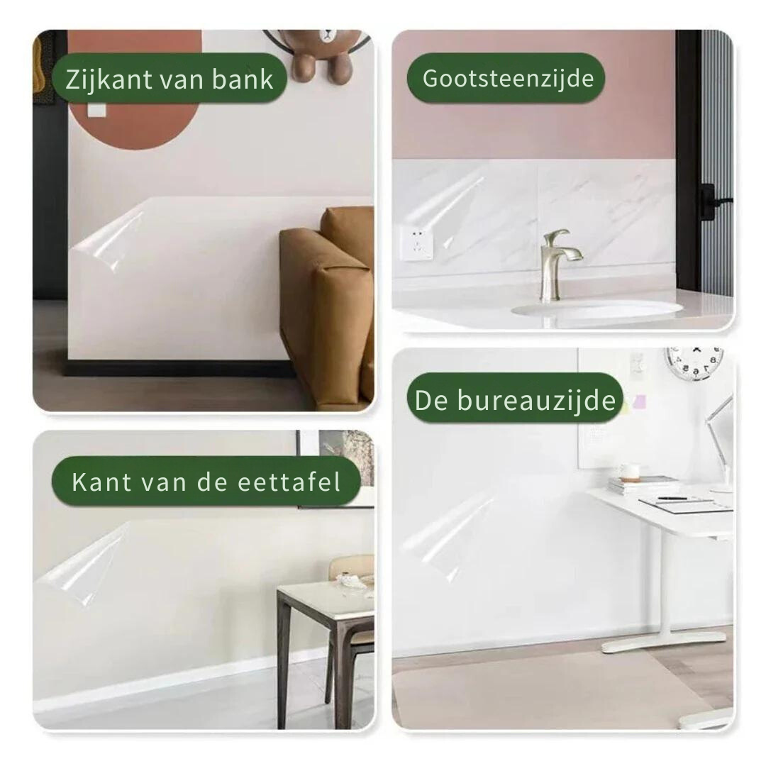 Wall Protective Film - No Adhesive