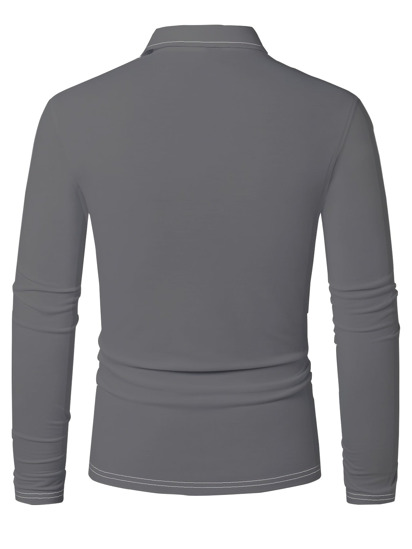 Renne | Chemise décontractée de Noël pour homme avec manches longues et col cranté