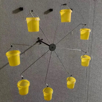 Ferris Wheel Bird Feeder | Outdoor Window Entertainment Show
