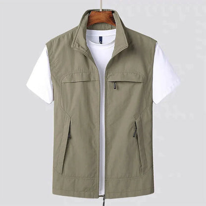 Quick-drying men's vest – functional design with an active style