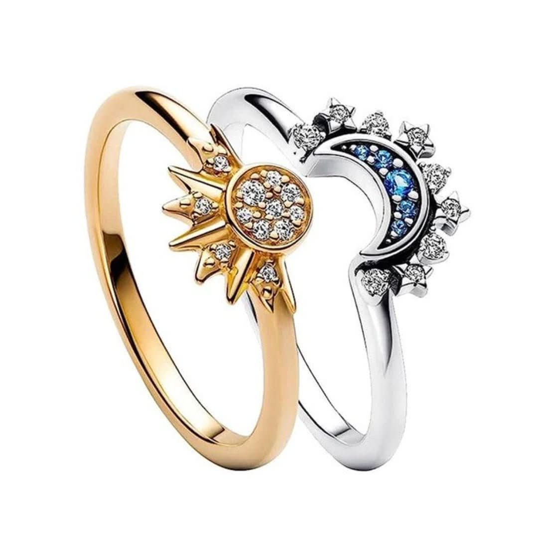 Ringset | Celestial Sun & Moon