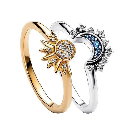 Ringset | Celestial Sun & Moon