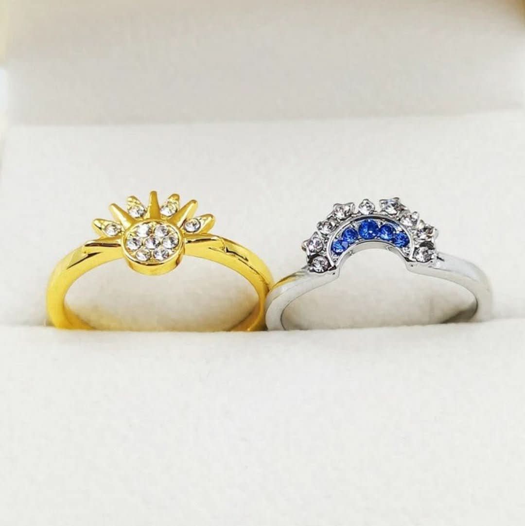 Ringset | Celestial Sun & Moon