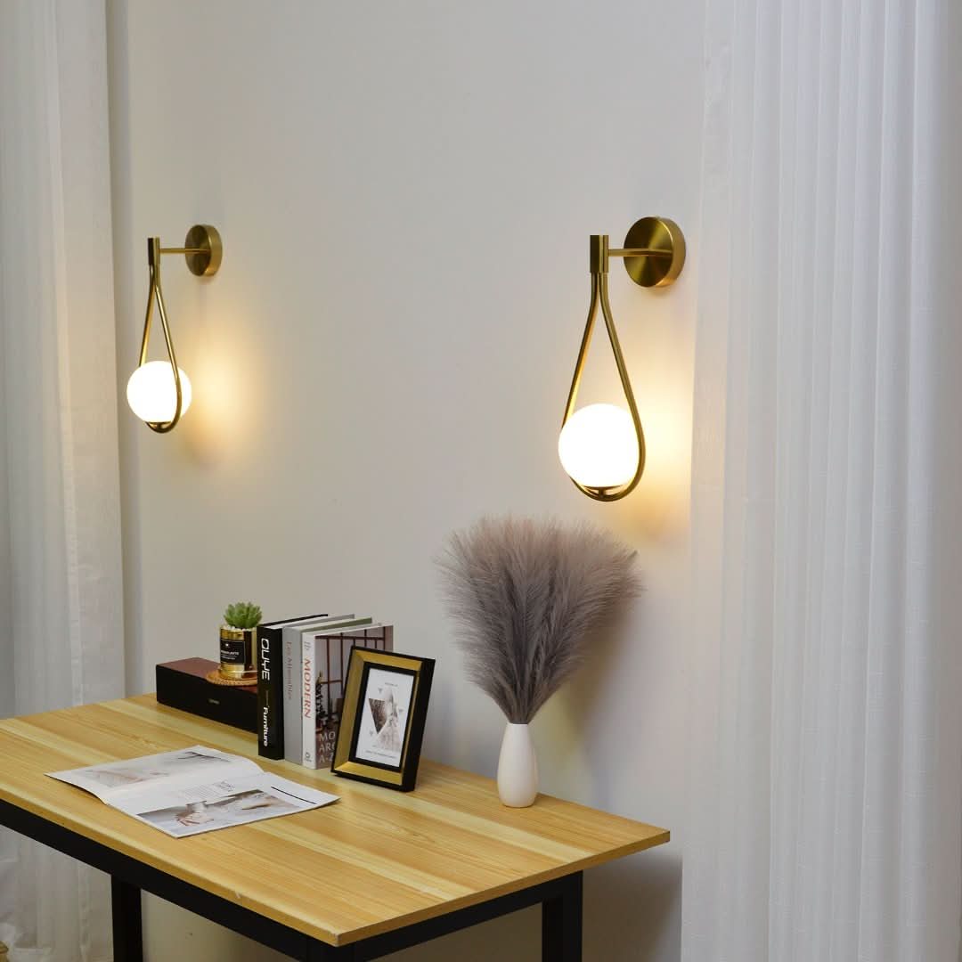 RIVA | Golden Design Wall Lamp