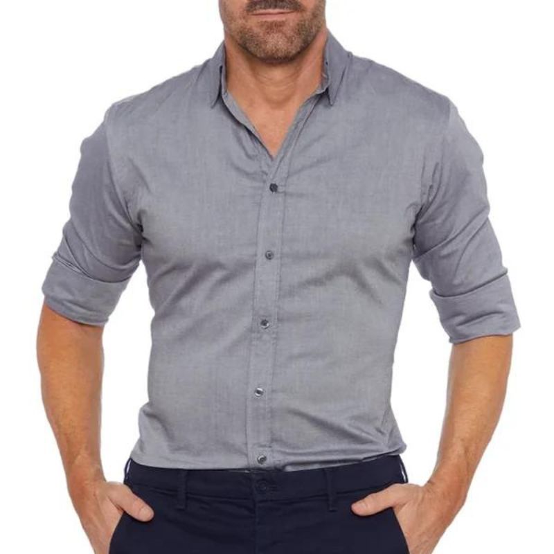 Roben | Chemise homme infroissable avec fermeture éclair