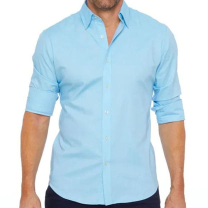 Roben | Chemise homme infroissable avec fermeture éclair