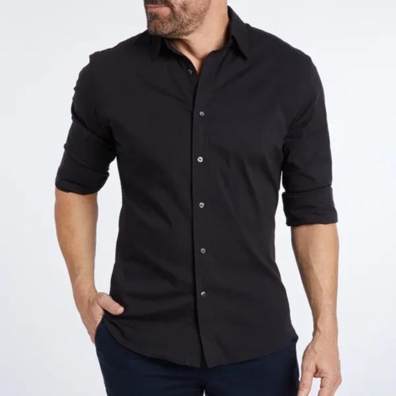 Roben | Chemise homme infroissable avec fermeture éclair