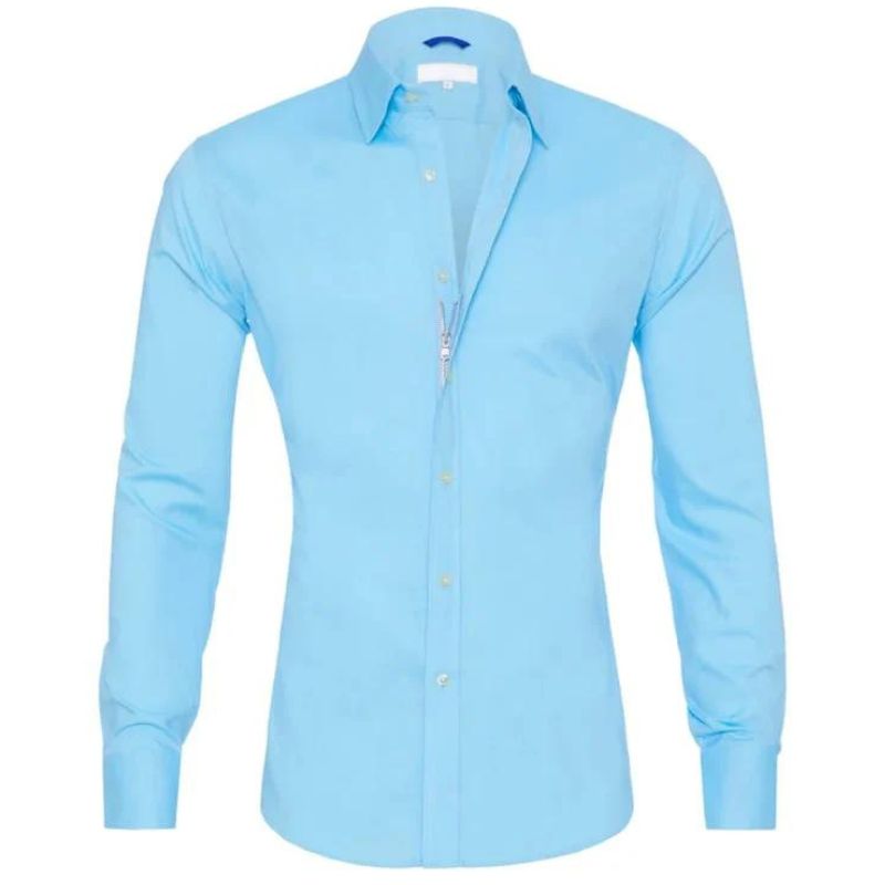 Roben | Chemise homme infroissable avec fermeture éclair
