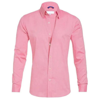 Roben | Chemise homme infroissable avec fermeture éclair