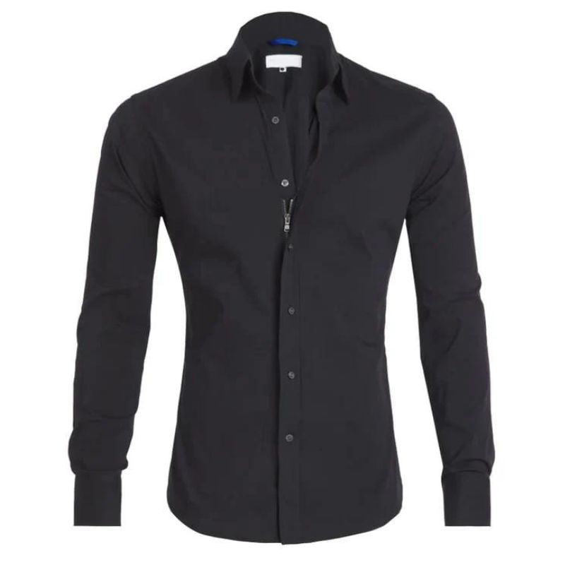 Roben | Chemise homme infroissable avec fermeture éclair