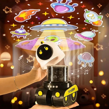 Robot Starry Night | Projector Lamp & Speaker