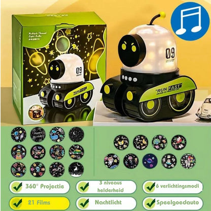 Robot Starry Night | Projector Lamp & Speaker