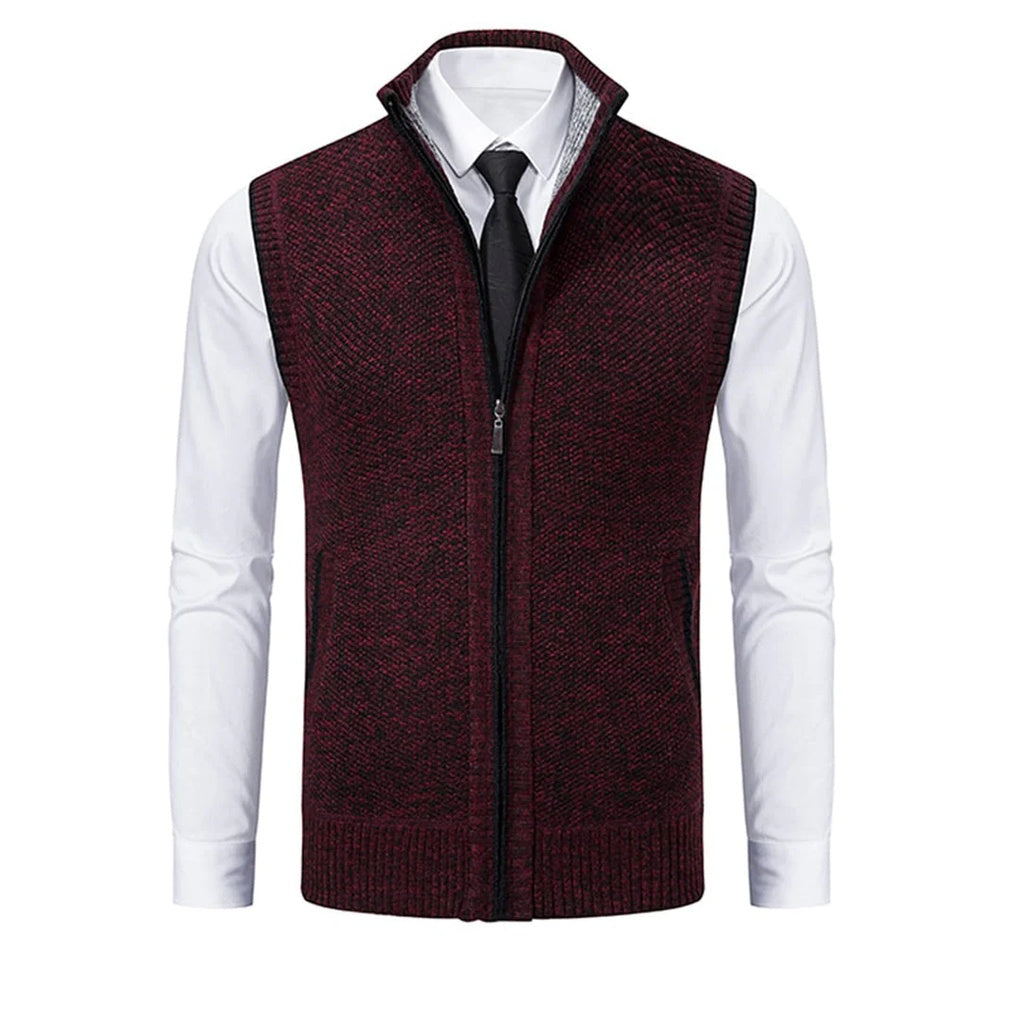 Stylish Men's Waistcoat - Polished Layer with Refined Details