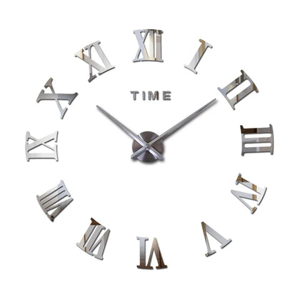 RomanTime - Unique DIY Wall Clock - Roman Numerals - Stylish and Personal