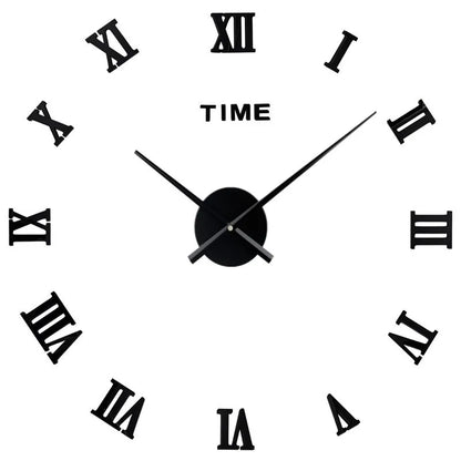 RomanTime - Unique DIY Wall Clock - Roman Numerals - Stylish and Personal