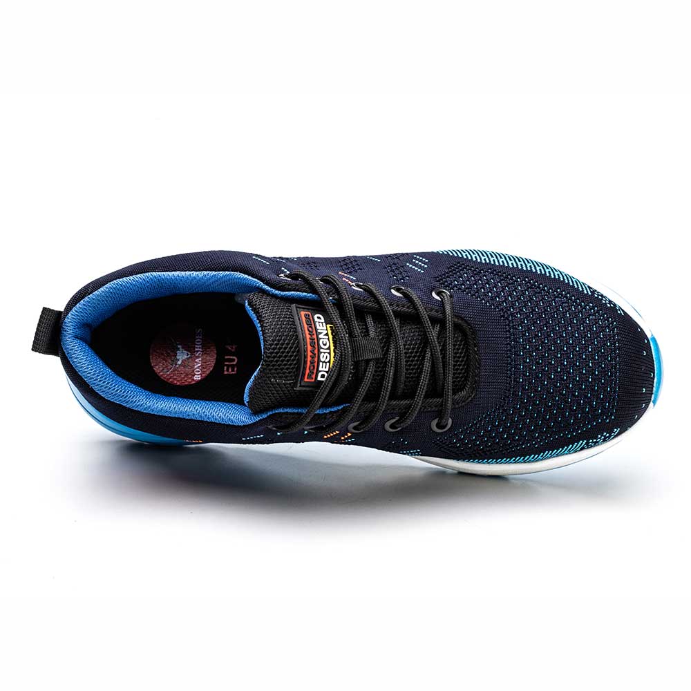 Safety Shoe with Steel Toe and Kevlar Midsole