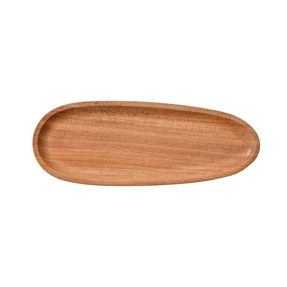 Royal Acacia Wood Serving Tray - Stylish - Durable - Perfect for Parties