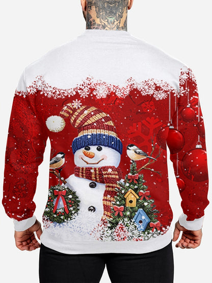 Ruben | Sweat-shirt à col rond pour homme Père Noël et Renne