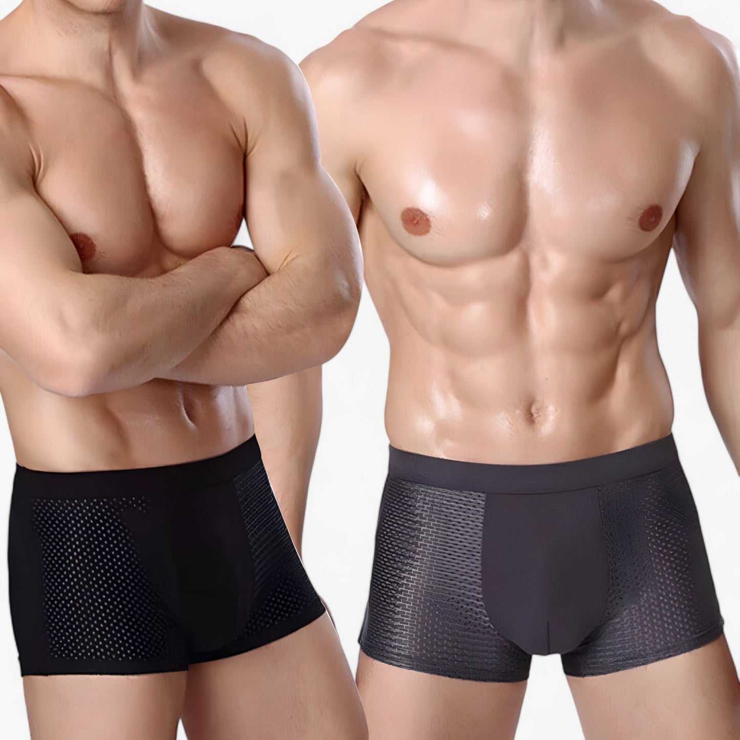 Men's Bamboo Boxers with Silky Soft Airflow