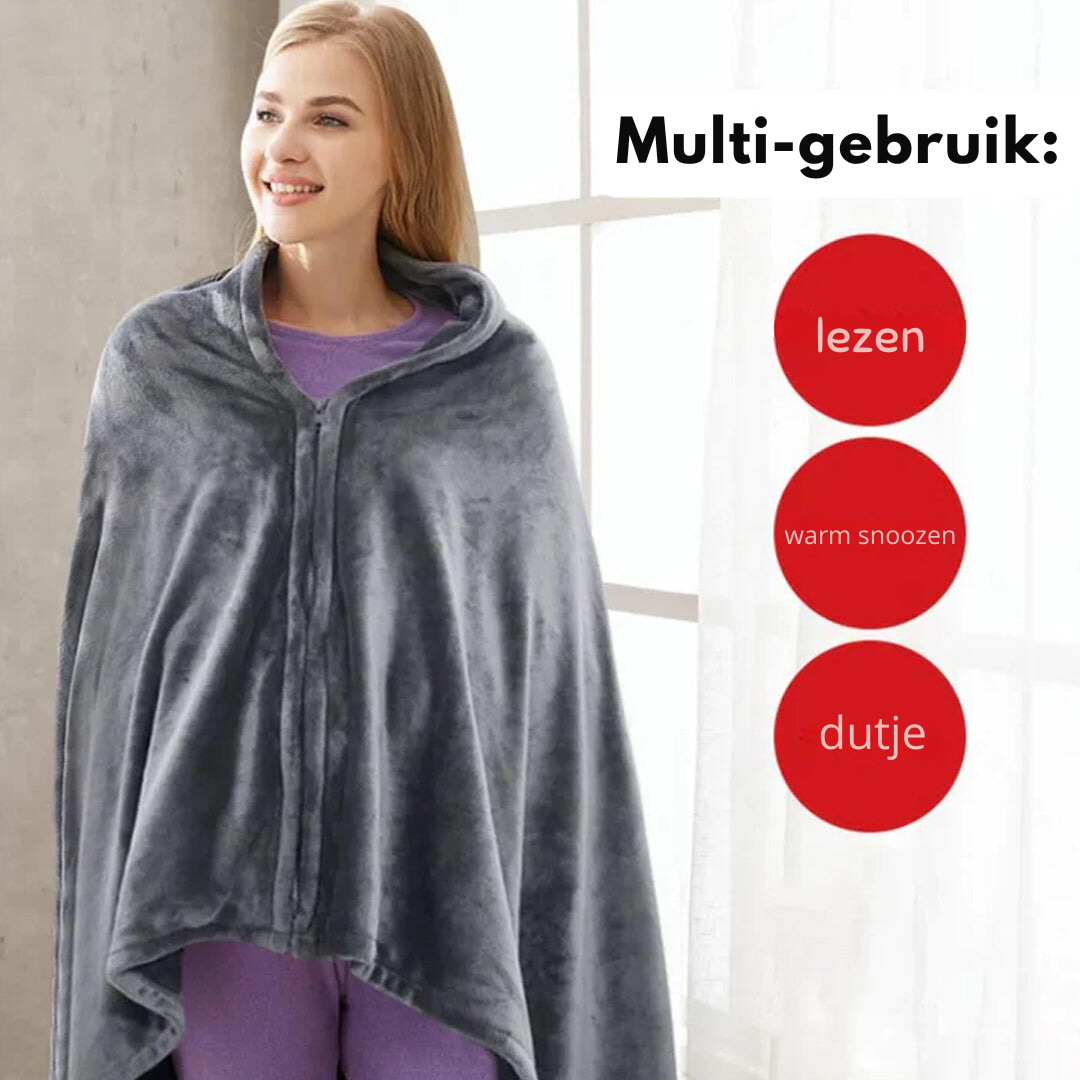 SnugMate | Heated Blanket Hoodie
