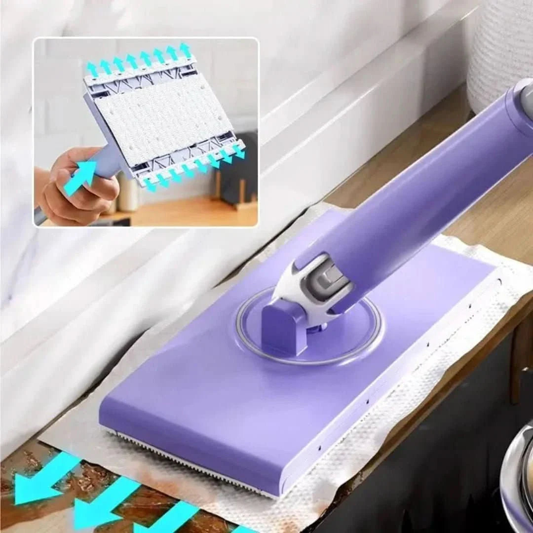 SAKER | Mini fregona automática con recambio de paño