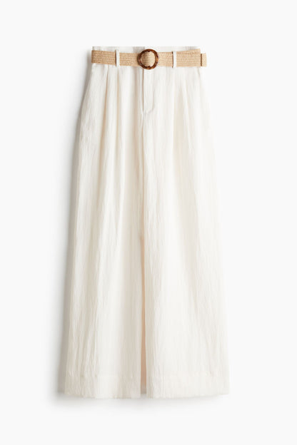 Sara | Pantalon ample avec ceinture