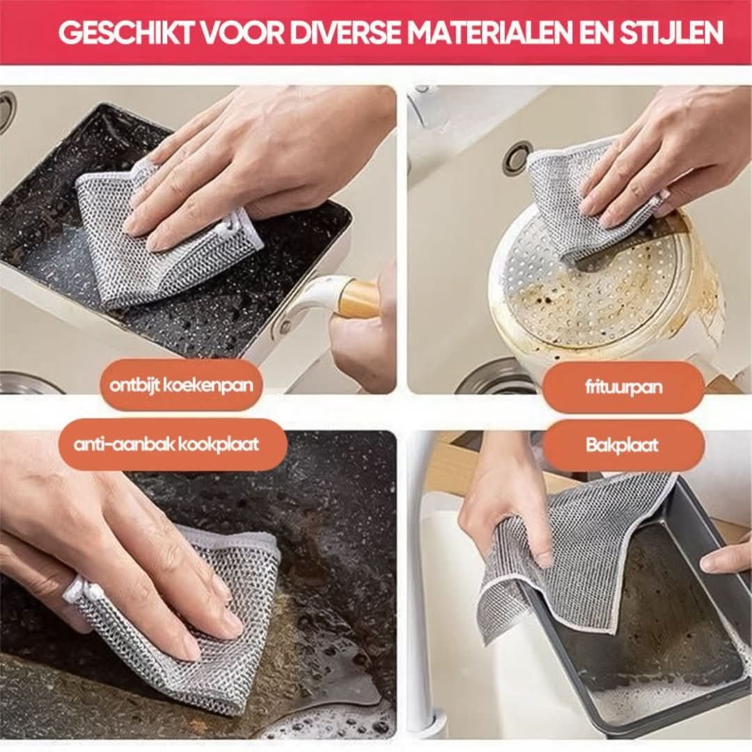 Cleaning Cloth | Scratch-Free & Multifunctional