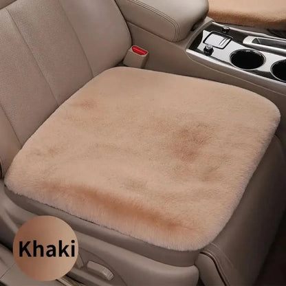 Plush Car Seat Cushion