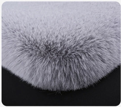 Plush Car Seat Cushion