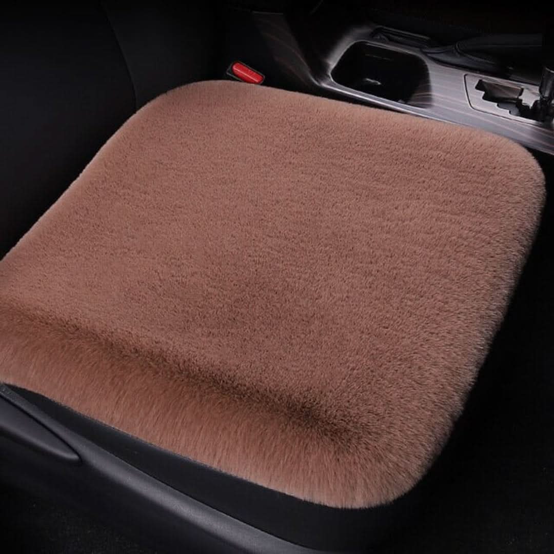 Plush Car Seat Cushion